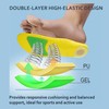 ALTEKANA Sports Insoles - Shock Absorbing Elastic with Heel Comfort
