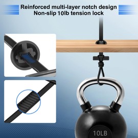 100pcs Universal Cable Tie Buckle for Car Bumper Fender Repair - Self-Locking Zip Tie Clips Automotive Fasteners PA6 Nylon - Quick Fix Loose Bumper Splash Shield Engine Cover - No Tools Needed