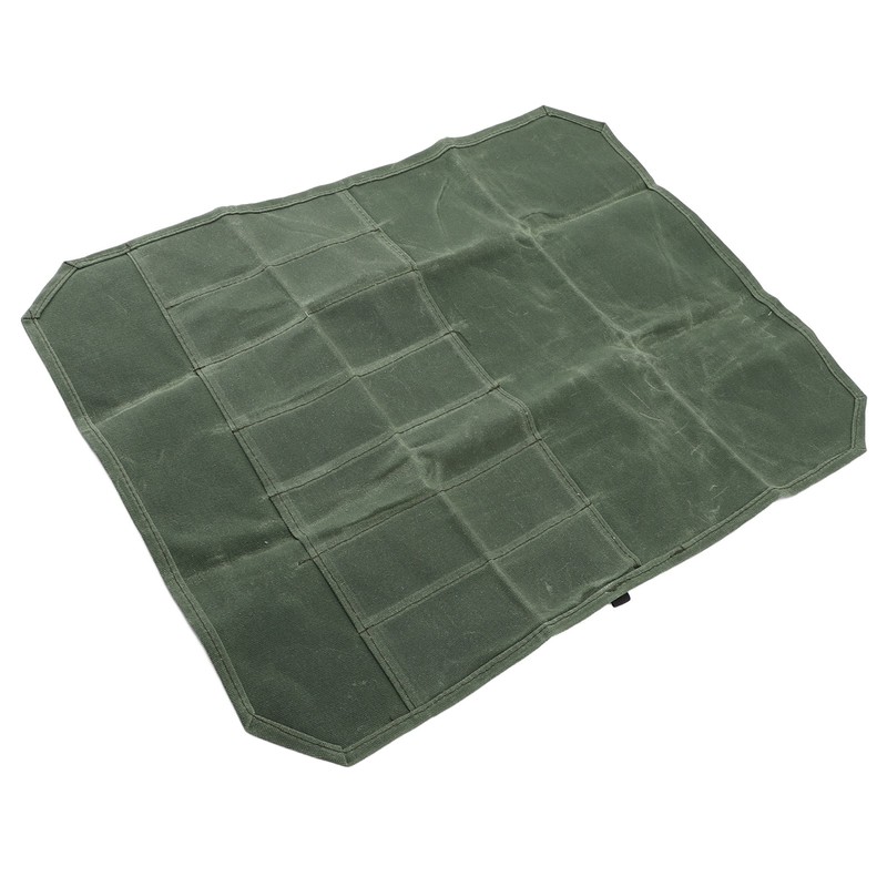 Chef Knife Roll Bag Portable Waterproof Waxed Canvas Knife Carrier