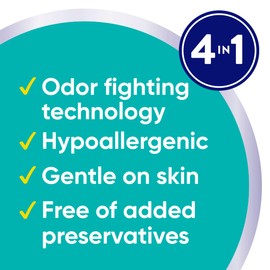 All Mighty Pacs Laundry Detergent Free Clear Odor Relief, Tub, 56 Count