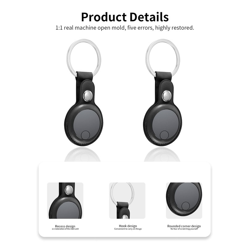 Protective Case for Aowoka Air Tag Tracker Keychain Durable and