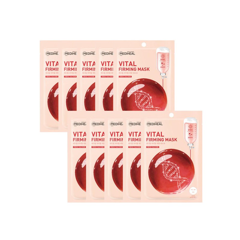 Mediheal 메디힐 데일리 마스크팩 10p/주름개선 수분 탄력 진정 [메디힐 바이탈