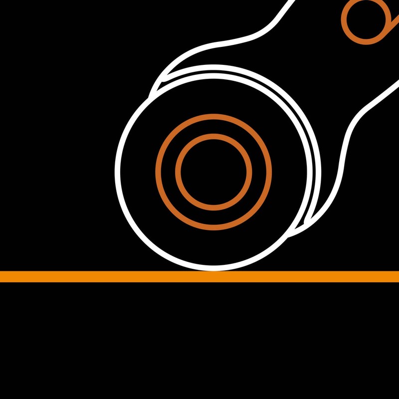 Original Fiskars 1066044 Replacement Blade Titanium Roller Blade for Straight