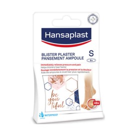 Hansaplast Foot Care Hydrocolloid Blister Plasters, Pack of 6 - Small