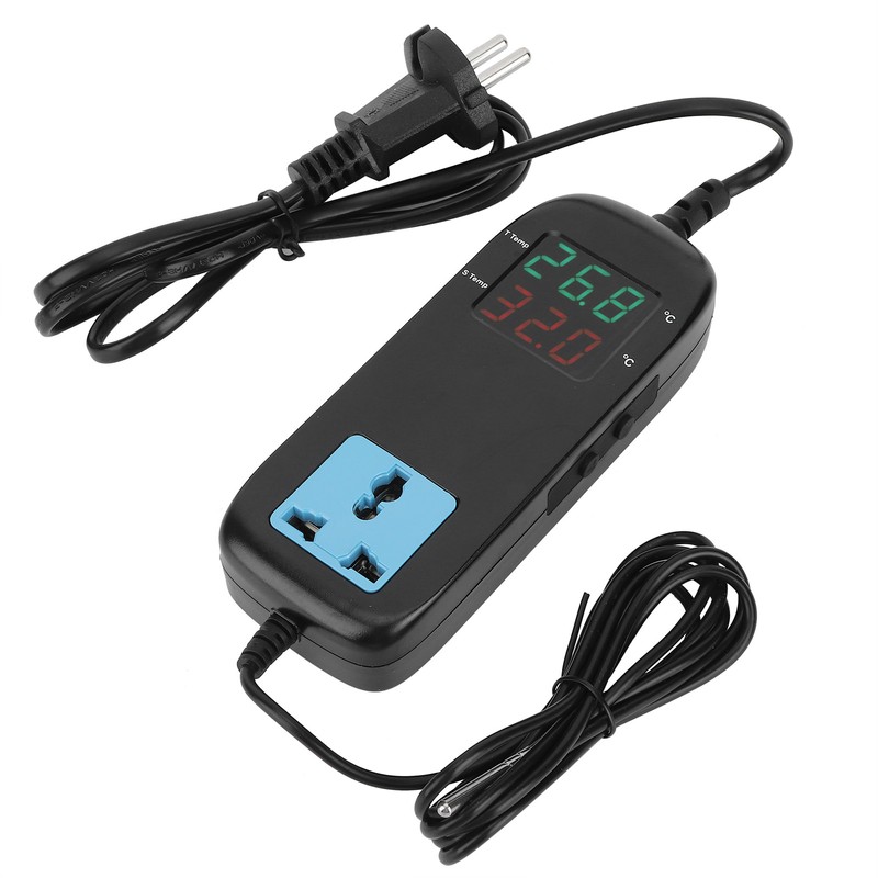 Incubator Thermostat Electronic Heating Thermostat Digital Temperature Controller 90V~