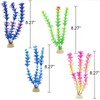 Fish Tank Decorations,Aquarium Decor 15Pcs,Aquarium Plants for Fish Tank Accessories,Small