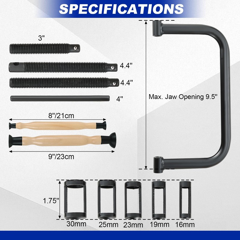 DASBET Valve Spring Compressor & Valve Lapper Set | Spring