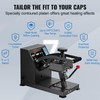 VEVOR Heat Press 6x3.75Inch Curved Element Hat Press Clamshell Design