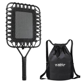 PLAYAPUT Baseball Racket for Fly Balls,15 Oz Baseball/Softball Fungo Racket Bat for Coaches and Parents to Help Players Practice Hitting Grounders,Fly Ball and Fielding Skills| with Large Shoulderbag