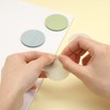 800 Sheets Transparent Sticky Notes Small Round Clear Sticky Notes