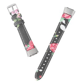 Levemolo Watch Strap for Fit Printed Pattern Leather Smartwatch Band Comfortable Easy to Use Unisex Design Watch Accessories
