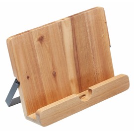 Natural Elements Acacia Wood Cookbook/ Tablet Stand
