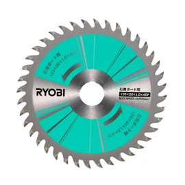 Kyocera 6653411 Formerly Ryobi Chip Saw for Dryward, Circular Saw, For NW422ED and Other Use, 4.9 x 0.8 inches (125 x 20 mm), 40P