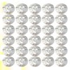 UKCOCO Disposable Plastic Face Pack Sheets, 200 Sheets, Transparent Sheet