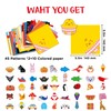 Origami Kit for Kids Ages 5-8 8-12, 100 Sheets Double