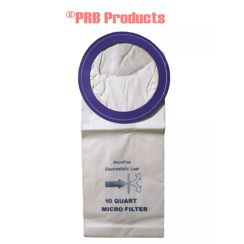 EnviroCare Proteam 10 Quart 100331 BackPack Vacuum Cleaner Bags AllStar