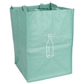 ASHLEY HOUSEWARES Recycling Bags Sacks, Colour Coded, Attaches together, set of 3-42L each