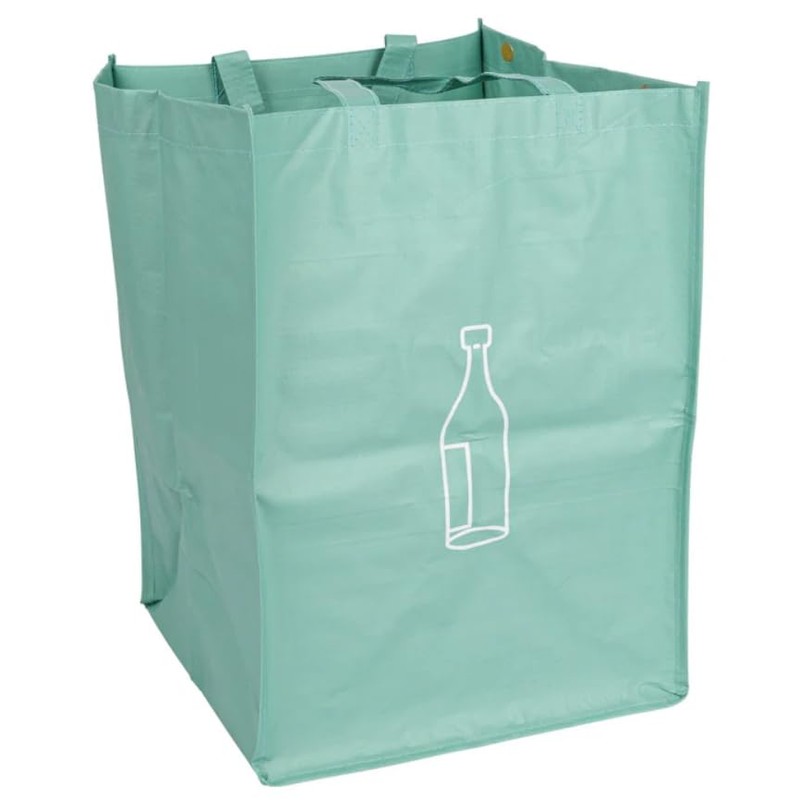 ASHLEY HOUSEWARES Recycling Bags Sacks, Colour Coded, Attaches together, set