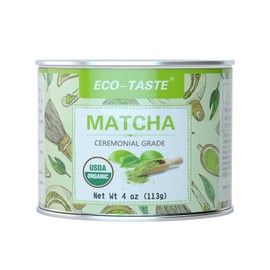 Polvo de té verde matcha orgánico, 114 g (4 oz.)                                                                                                      