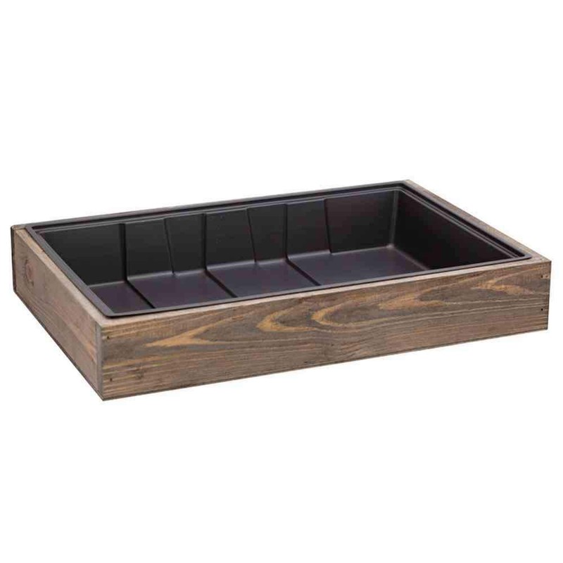 Siena Garden Growing Box with 24 Pot Plates, 35 x