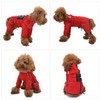 Dogs Waterproof Jacket, Lightweight Waterproof Jacket Reflective Safety Dog Raincoat