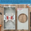 Relaxweex 200a, 5 Jaw Meter Base Meter Socket, 600v 1