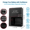 Camulti LC-E10 E10C E10E Battery Charger Fast Charging for Canon