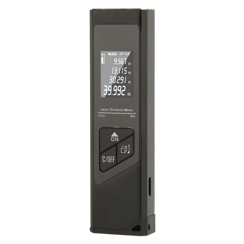 Laser Distance Measure with LCD Backlight 131 Feet High Accuracy