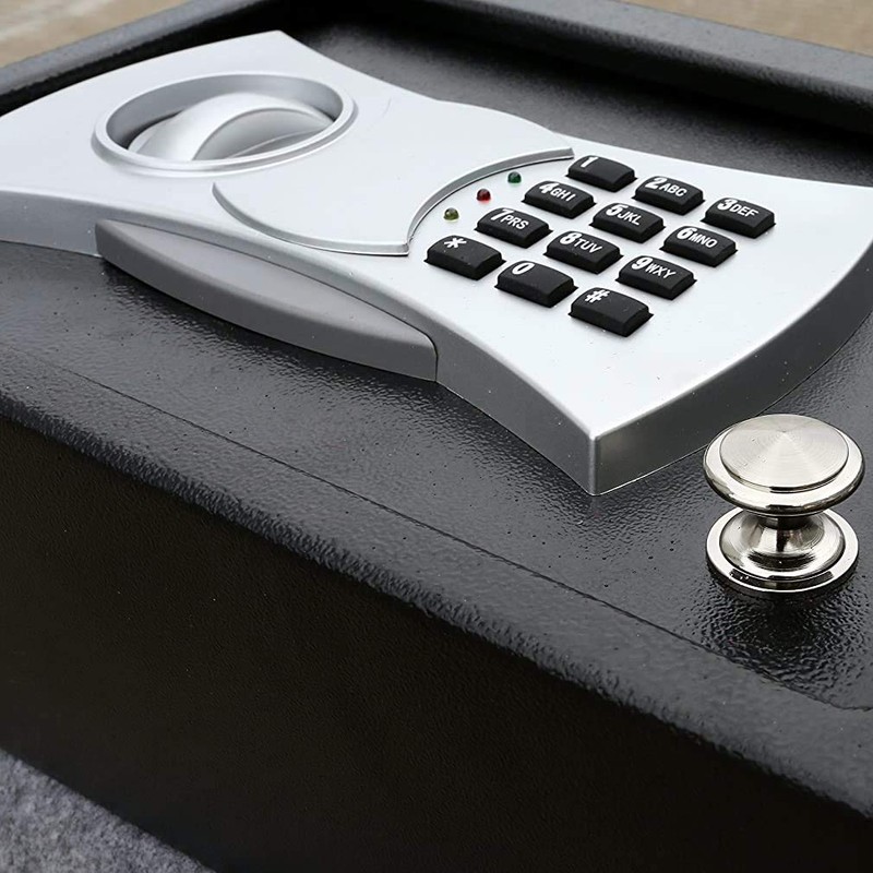 New Drawer Safe with Electronic Lock Home Office Hotel Gun