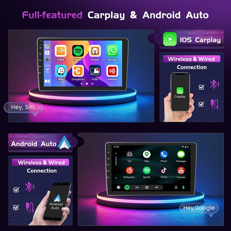 Fuluku 4+64GB Android 15 Car Stereo for Subaru Impreza WRX