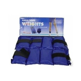Ader Sporting Goods Ankle Wrist Weights 2, 5, 10, 20 Lbs/Pair (5 Lbs, Ankle Wrist WTS)