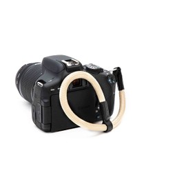 Imperium Bags Optio Wrist Camera Strap, Universal Camera Wrist Strap, Rope Strap, Minimalist Travel Camera Accessories, DSLR and SLR, Cream