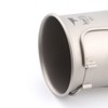 Keith titanium cup with pliable handle and lid Ti3211