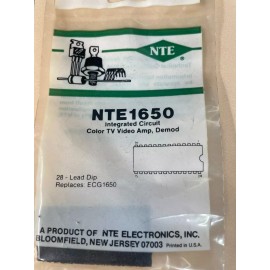 NTE Electronics NTE1650 INTEGRATED CIRCUIT VIDEO SIGNAL PROCESSOR W/FLESH CONTRO