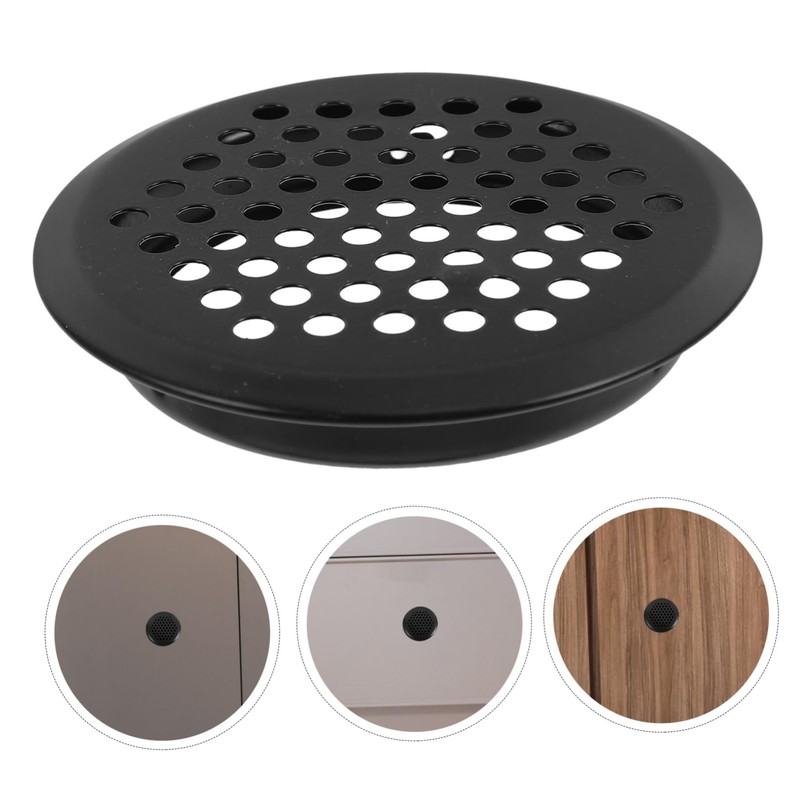 COHEALI 12pcs Round Air Vent Mesh Covers Stainless Steel Ventilation