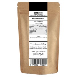 allerFeinst! - Mahlep Steinweichselkernne Powder Steinweichsel Mahlab Mahleb Rock Cherry Ground - Tsoureki Spice (Greek Easter Bread), Pack of 1 (1 x 100 g)