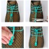 Patry Deluxe Agujetas Elásticas Paquete 6 Cordones Bloqueo Tenis Maratón