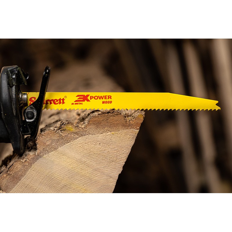 Starrett Wood Cutting Reciprocating Saw Blades 300mm (12") - Pack