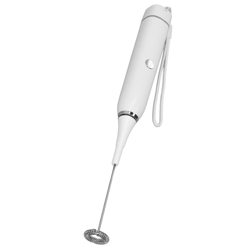 Electric Milk Frother Handheld 5V 2A 4W Sturdy PP Material