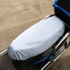 iSpchen Waterproof Motorcycle Seat Cover Oxford Fabric with PU Rain