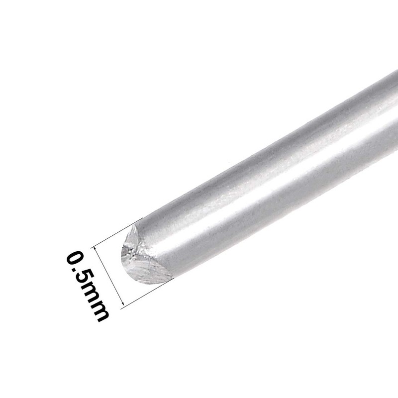 sourcing map 0.5 mm 24AWG Heating Resistance Cable Nichrome Wires