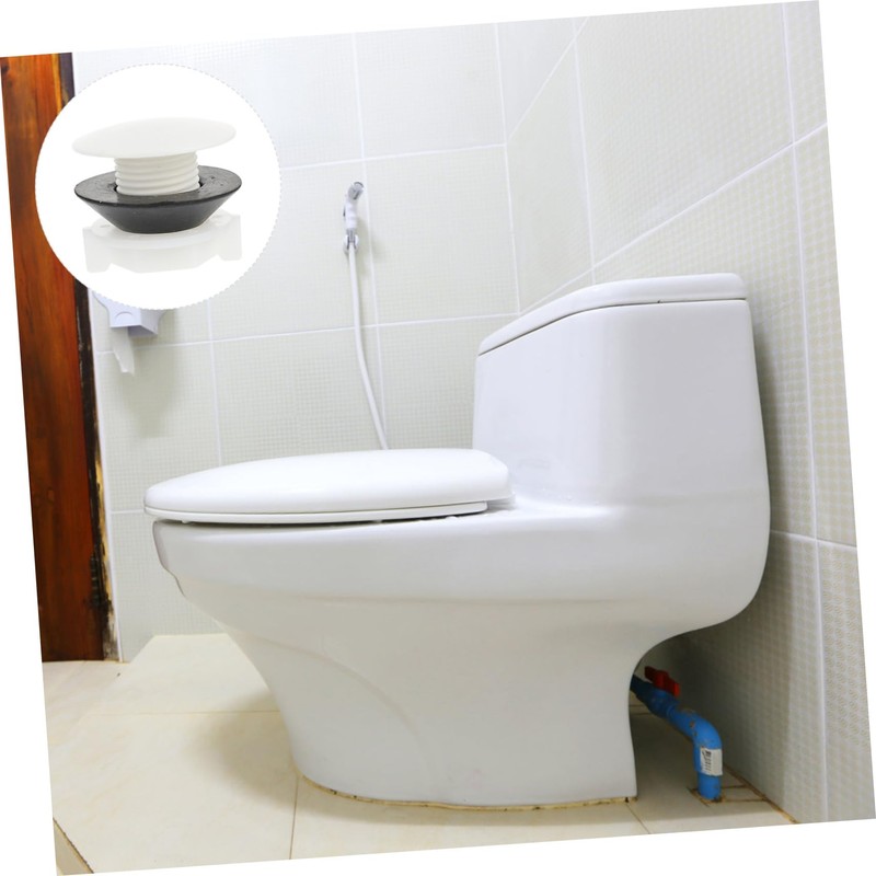 Operitacx 2Pcs Toilet Tank Plug Caps Plastic Connector for Water
