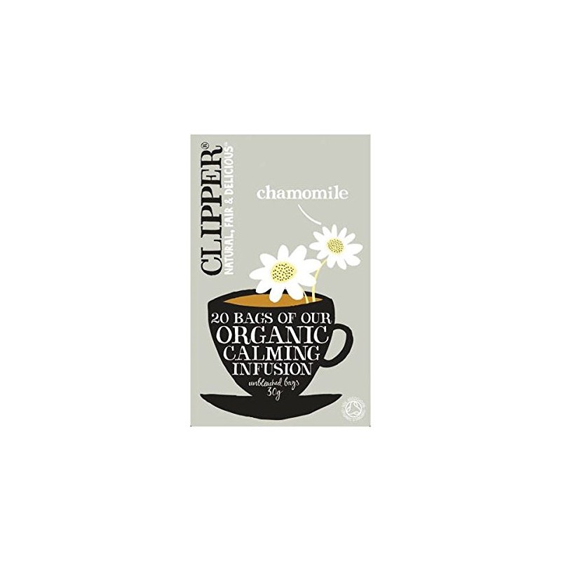 (4 PACK) - Clipper - Organic Chamomile | 20 Bag