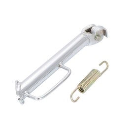 Side Stand for Yamaha 4st Jog ZR Beino SA26J SA37J SA36J SA39J etc. Black, Silver, Outside Product, Motorcycle Custom Parts (Silver)