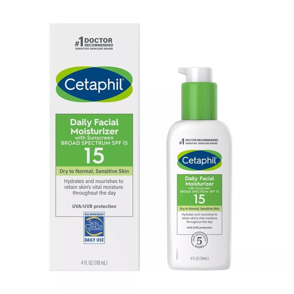 Cetaphil Daily Facial Moisturizer SPF 15 Sunscreen Broad Spectrum 4