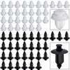 XUKEY 180Pcs Auto Fastener Plastic Push Pin Rivets Trim Panel