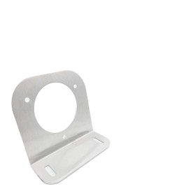 Stainless Steel Fuel Filler Neck Mount for Chevy, GMC, Dodge, and Ford Trucks – Diesel & Gas Tank Inlet Bracket for Flatbeds and Service Bodies