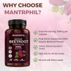 Beetroot Capsules 5100mg – High Strength Beetroot Supplement with Black