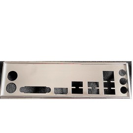 SONXIAVIVO I/O IO Shield Motherboard Backplate Chassis Blank Replacement for MSI A320M-A Pro AMD A320 AM4 Micro ATX DDR4-SDRAM Motherboard Rear Baffle