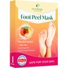 Plantifique Foot Peel Mask – 2 Pairs Exfoliating & Dermatologically